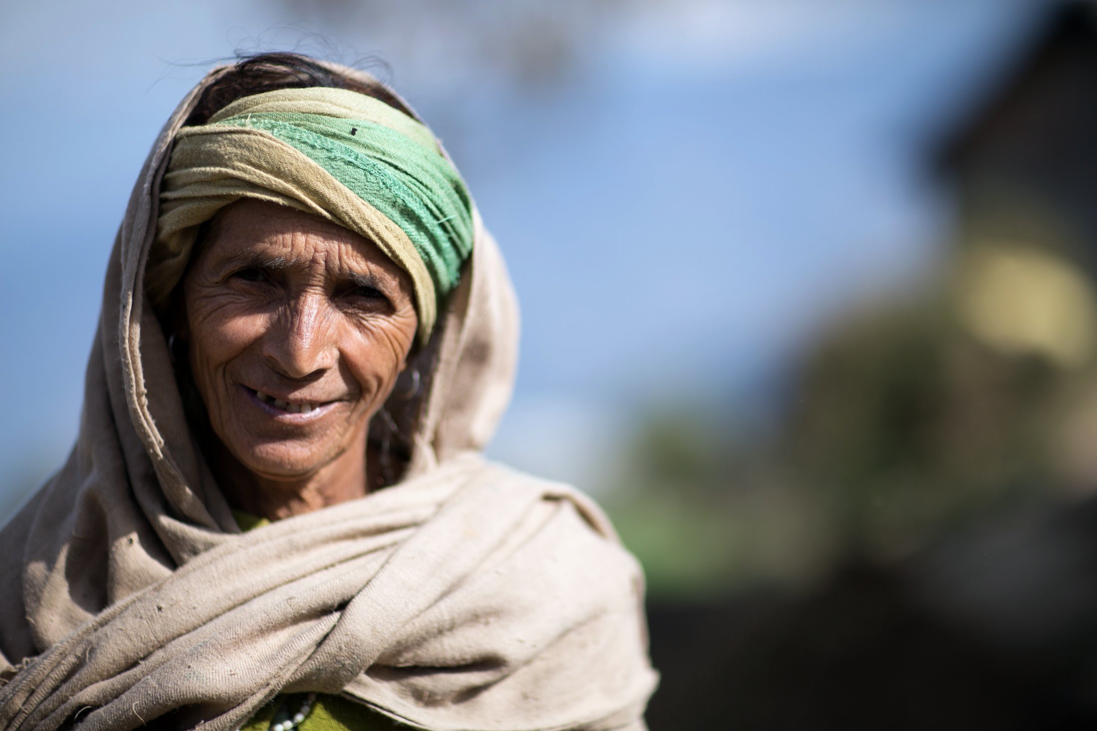 A face full of years. â€” Himachal Pradesh Â· Nov 2015