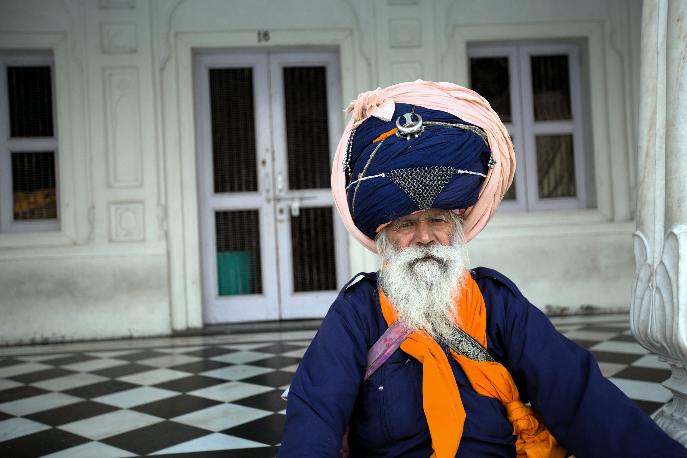 A guardian of the temple. â€” Amritsar, Punjab Â· Nov 2015