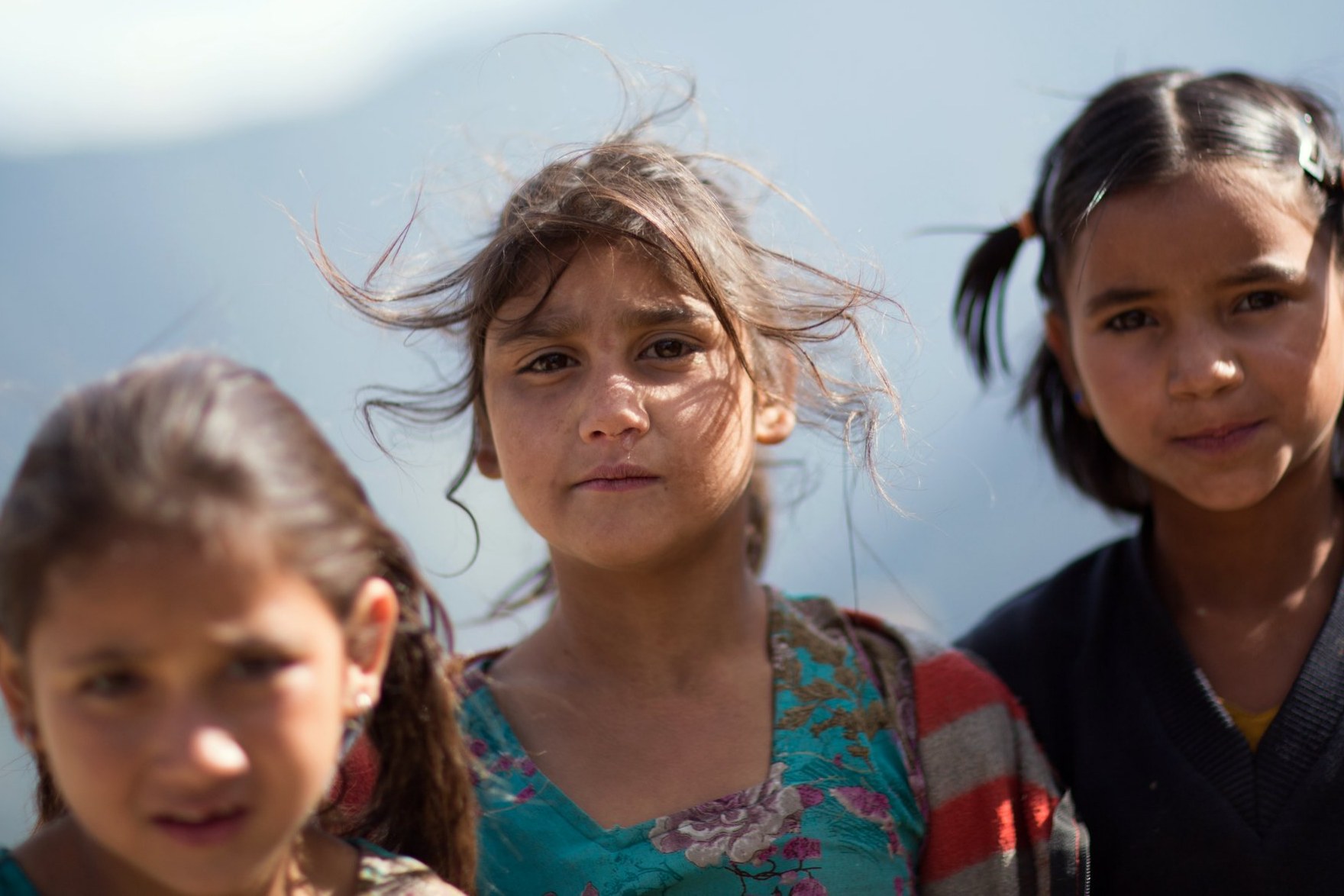 Three little friends. â€” Himachal Pradesh Â· Nov 2015