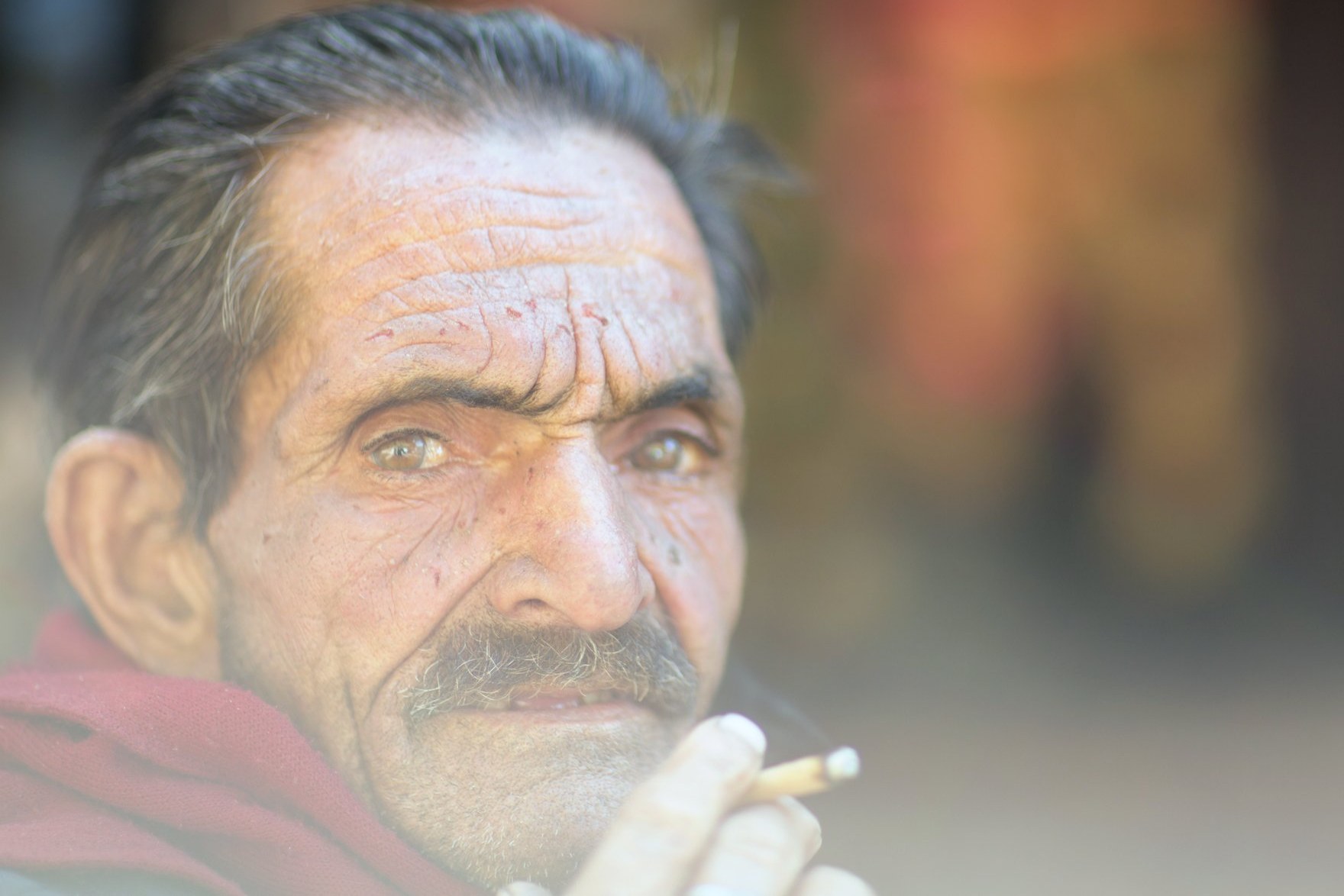 A smoke by the road. â€” Himachal Pradesh Â· Nov 2015