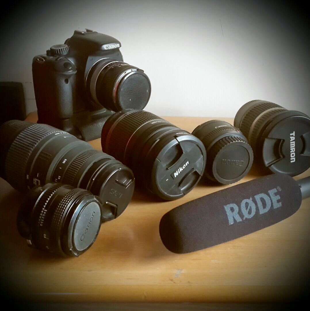 The tools of the trade â€” basic kit, big road.