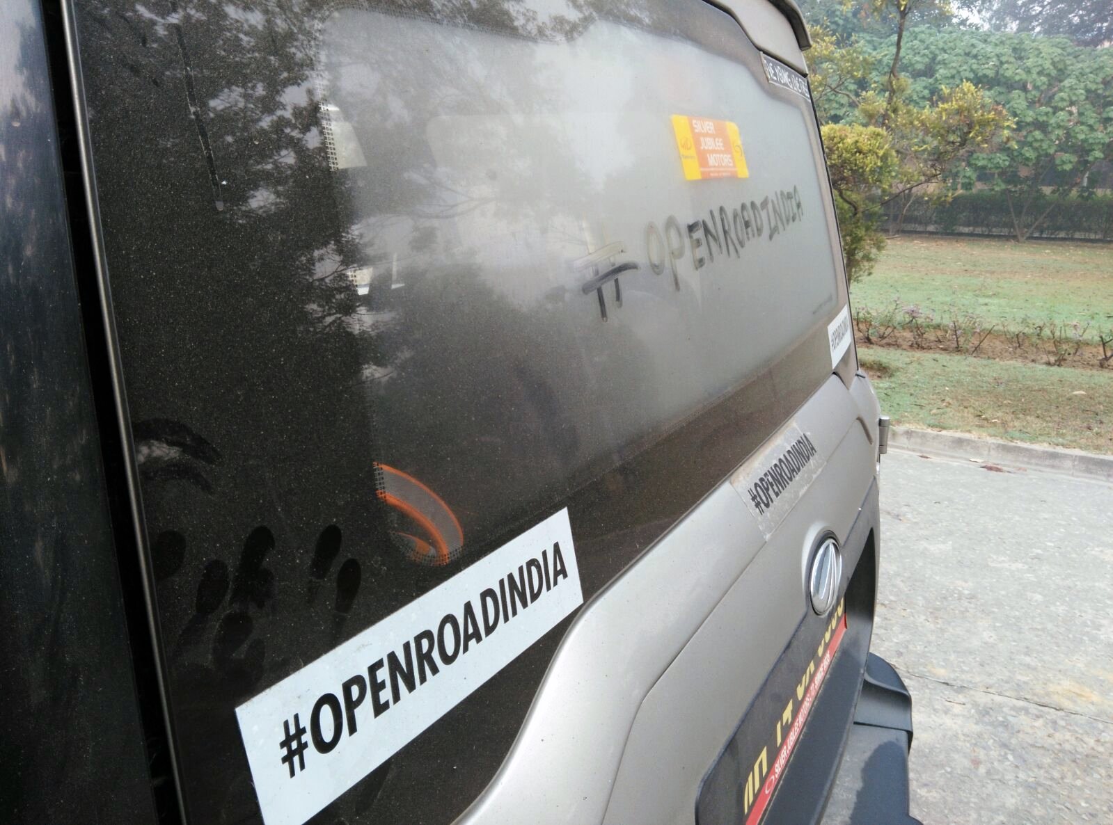 Open Road India, on the road.