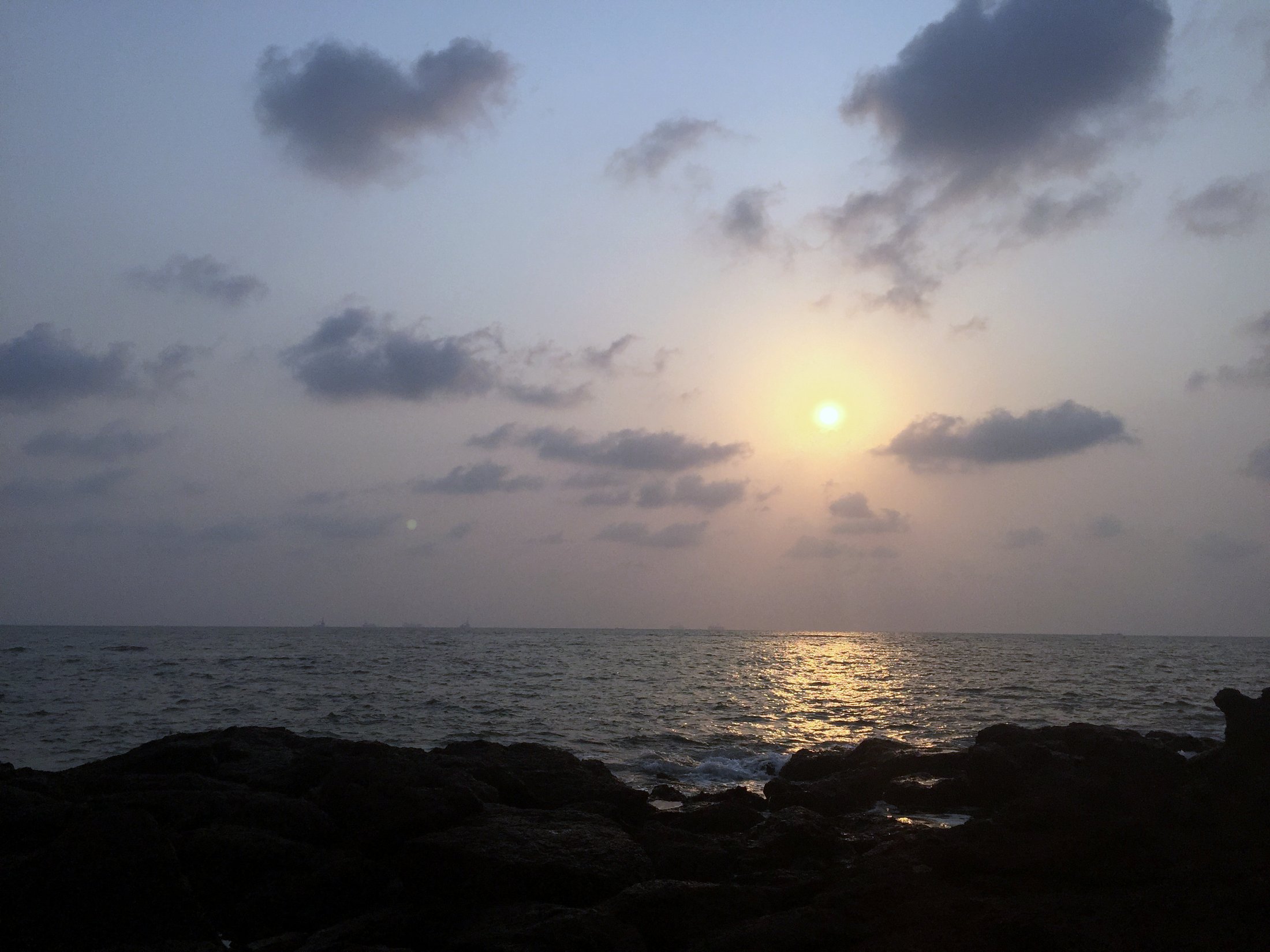 Sundown by the sea. â€” Panaji, Goa Â· Mar 2016