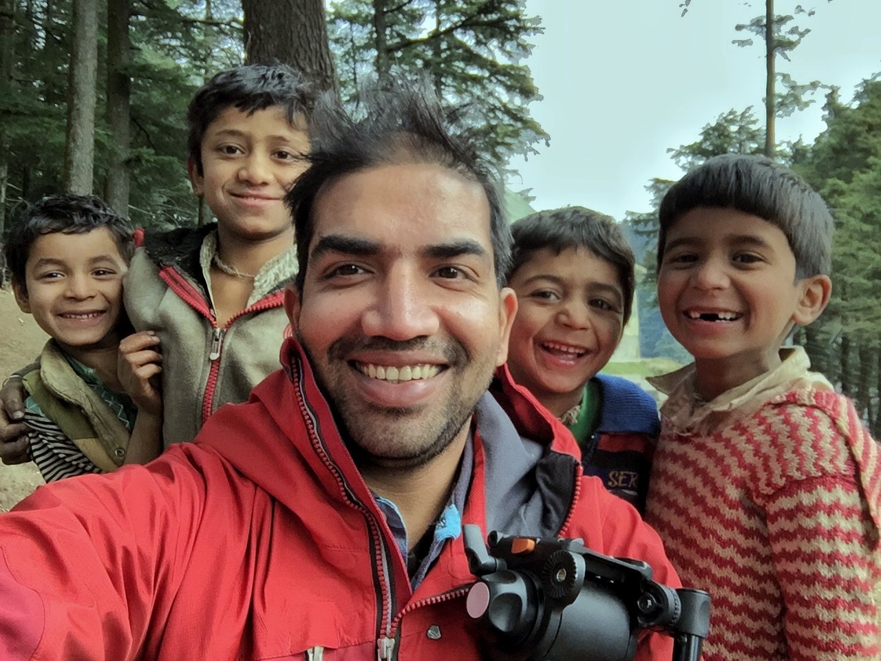 Friends made on the road. â€” Dalhousie, Himachal Pradesh Â· Nov 2015