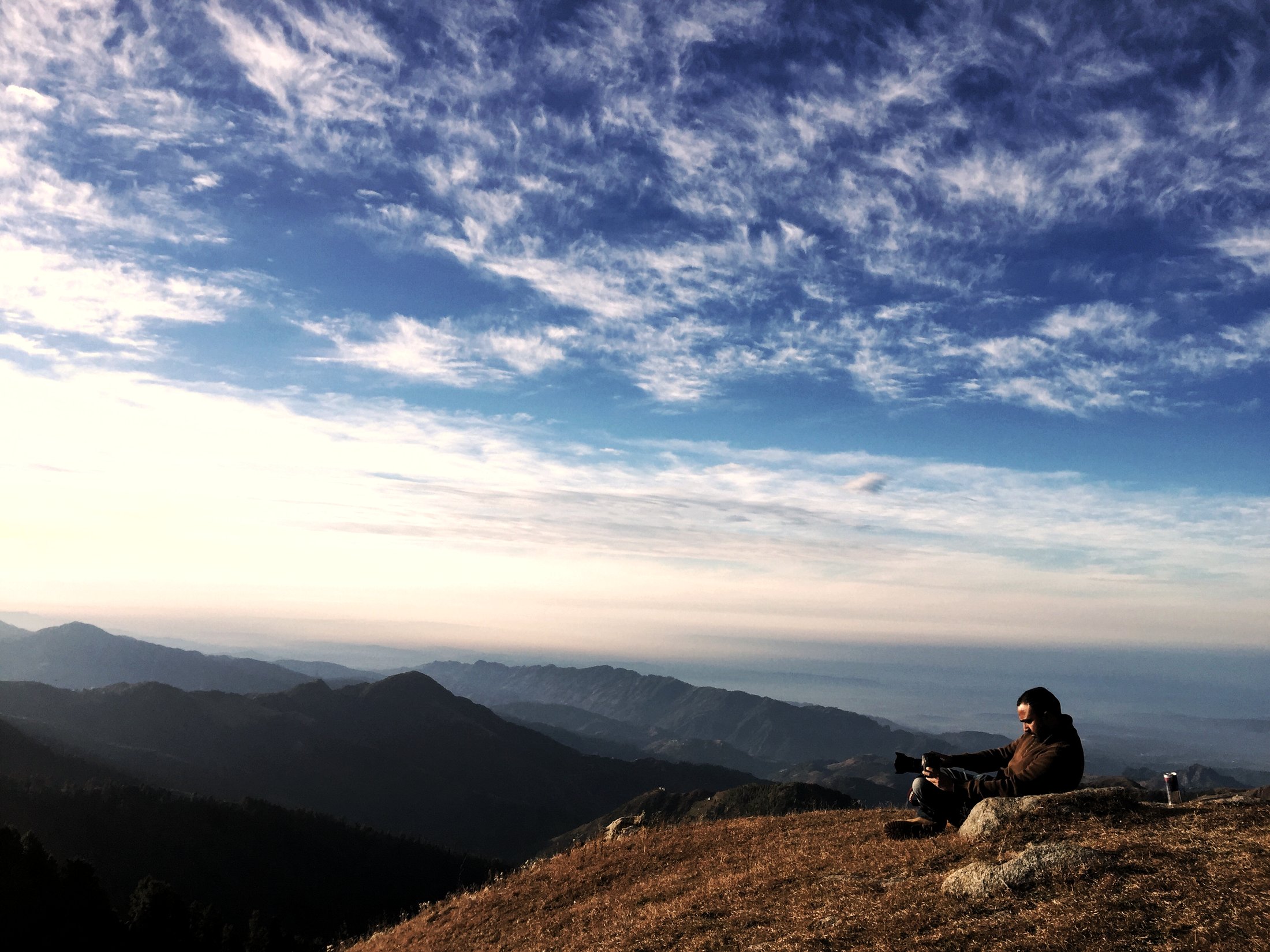 Taking in the vastness. â€” Chamba, Himachal Pradesh Â· Nov 2015